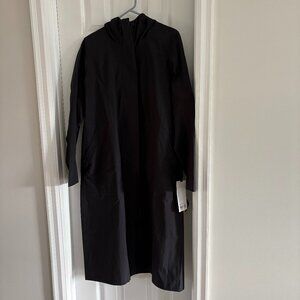 lululemon Long Waterproof Rain Jacket NWT